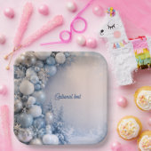 Winter-Babyshower Pappteller (Party)