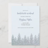 Winter Bacheloretto Skiwoche Unterkunft Einladung (Vorderseite)