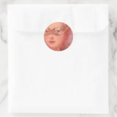 Winter-Ball-Maskerade-Umschlag Aufkleber (Tasche)