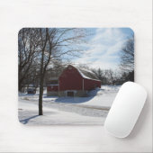 Winter Barn Mousepad (Mit Mouse)