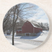 Winter Barn Untersetzer (Vorne)
