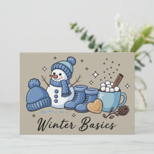 Winter-Basics-Schneemann-Weihnachten-Wetter-Gemütl Einladung