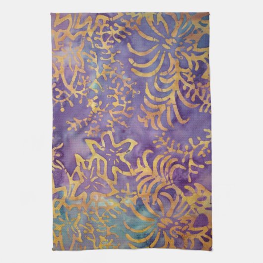 Winter Batik Geschirrtuch (Vertikal)