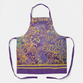 Winter Batik Schürze (Vorderseite)