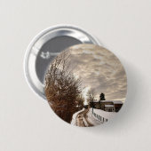 Winter-Bauernhof Button (Vorne & Hinten)