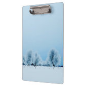 Winter-Bauernhof Klemmbrett (Links)