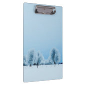 Winter-Bauernhof Klemmbrett (Rechts)