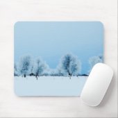 Winter-Bauernhof Mousepad (Mit Mouse)