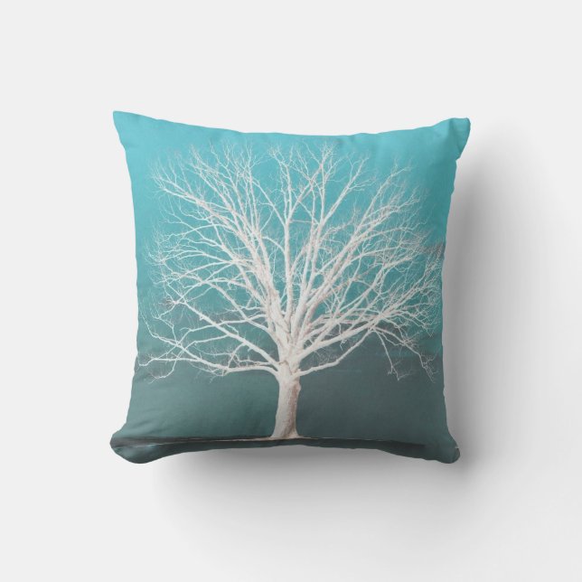 Winter-Baum Kissen (Vorderseite)