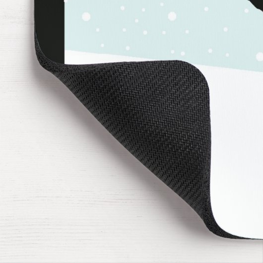 Winter-Baum Mousepad (Ecke)