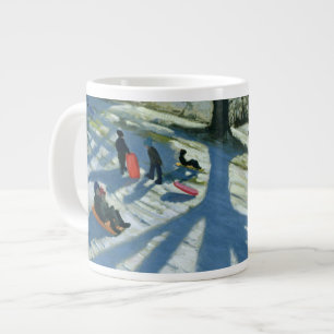 Winter-Baum-Schnee Sledgers Calke Abtei Derby Jumbo-Tasse