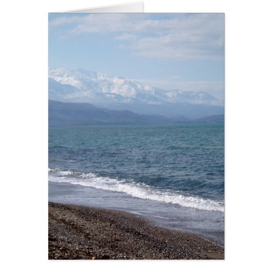 Winter Beach Card (Vorne)