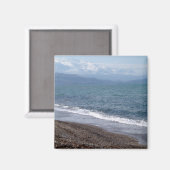 Winter Beach Magnet (Vorderseite/Rückseite)