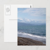 Winter Beach Postkarte (Vorne/Hinten)