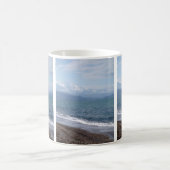 Winter Beach Tasse (Mittel)
