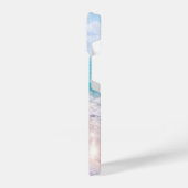 Winter Beach Wonderland iPhone Hülle (Linke Seite)