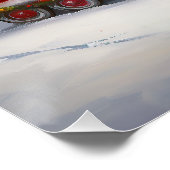 Winter Beagle Karawan Weihnachtsabenteuer Poster (Ecke)