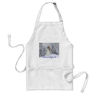 Winter Beauty D1 Produkt Schürze