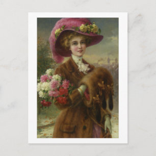 Winter Beauty - Émile Vernon Postkarte