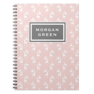 Winter Beauty ⎢ Monogram Notebook Notizblock