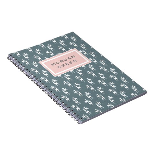 Winter Beauty ⎢ Monogram Notebook Notizblock (Rechte Seite)