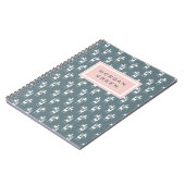 Winter Beauty ⎢ Monogram Notebook Notizblock (Linke Seite)
