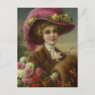 Winter Beauty nah von Émile Vernon Postkarte