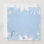 Winter Beauty Weihnachtskarte Feiertagskarte (Rückseite)