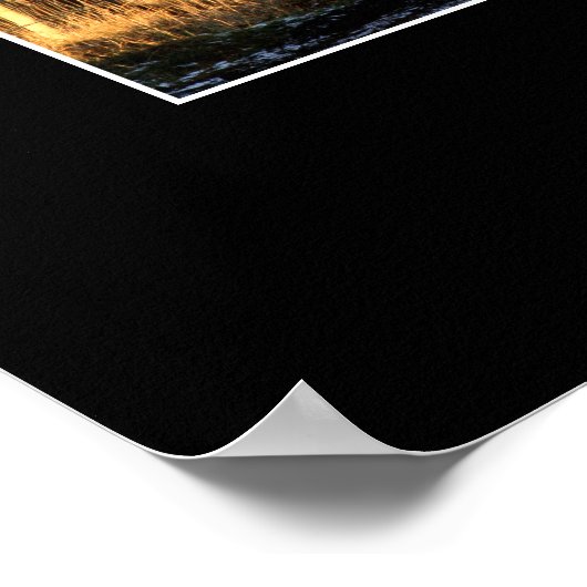 Winter Beeches Poster (Ecke)