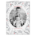 Winter-Beeren-Weihnachtsfeiertags-Gruß