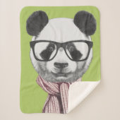 Winter-bereiter Panda-Bär Sherpadecke (Vorderseite)