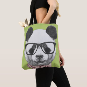 Winter-bereiter Panda-Bär Tasche