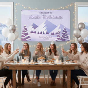 Winter Berg Junggesellinnen Abschied Wochenende Ma Banner