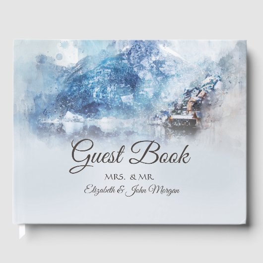 Winter-Bergsee Gästebuch (Vorderseite)