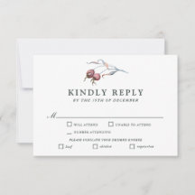 Winter Berries Botanische UAWG Wasserfarben