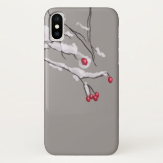 Winter Berries Branchen im Schnee bedeckt Case-Mate iPhone Hülle
