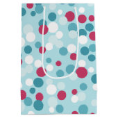 Winter Berries Geschenktasche Mittlere Geschenktüte (Rückseite)