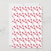 Winter Berries Greenery Frohe Weihnachtsfeier Foto (Rückseite)