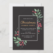 Winter Berries Grüne Weihnachtsfeier (Vorderseite)