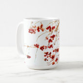 Winter Berries Klassische Tasse (Vorderseite Links)
