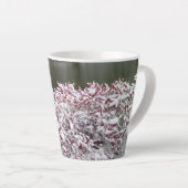 Winter Berries Latte Tasse (Rechte Ecke)