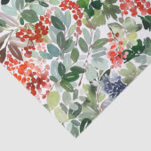 Winter Berries und Grüner Weihnachtsgebäck Seidenpapier (Detail)