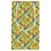 Winter Berries Wasserfarbe Kleine Geschenktüte (Vorderseite)