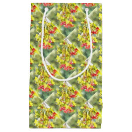 Winter Berries Wasserfarbe Kleine Geschenktüte