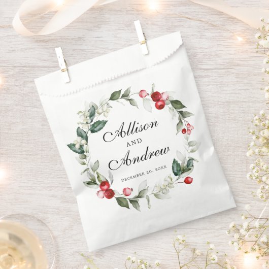 Winter Berry | Diese Jahreszeit ist Verheiratet Geschenktütchen (Ausgeschnitten)