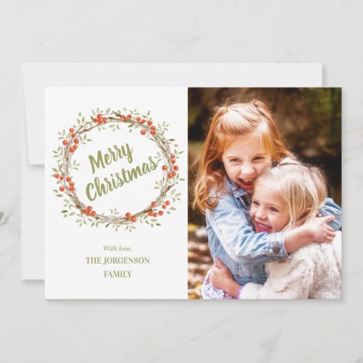 Winter Berry Wreath | Weihnachten im Foto (Vorderseite)