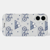 Winter Bike Mountain iPhone 16 Fall Case-Mate iPhone Hülle (Rückseite (Horizontal))
