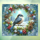 Winter Bird Window Cling Fensteraufkleber (Blatt 3)