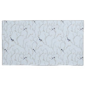 Winter Birds Kissenbezug (Vorderseite-Links)