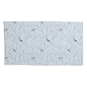 Winter Birds Kissenbezug (Rückseite-Rechts)